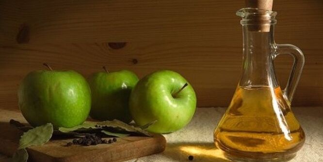Apple Vinegar of Swelling Legs